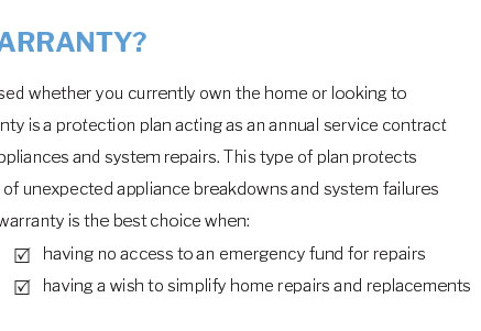 home warranty scotland